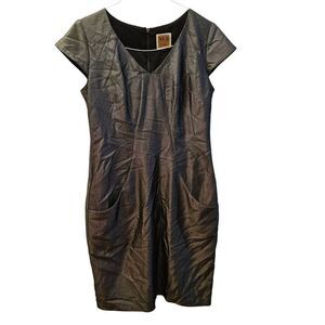 Nue by shani Grey Pencil Dress Size 10